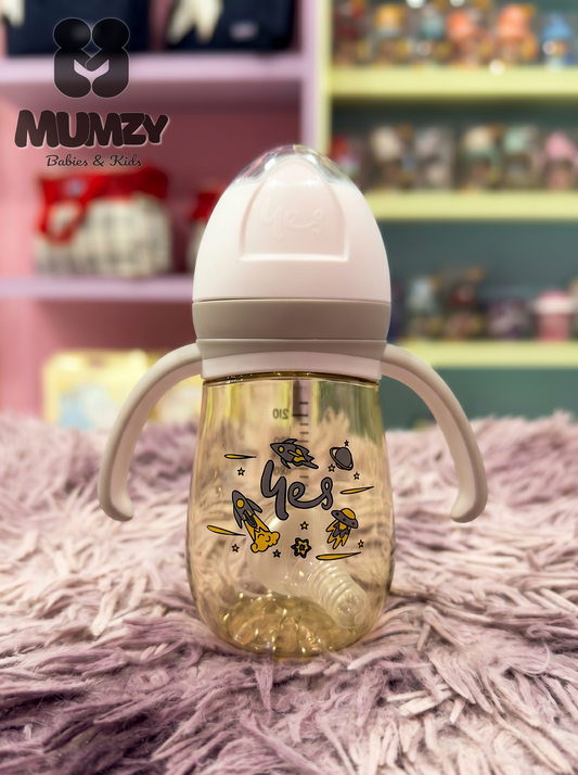 Yes 210ml Baby Bottle with Soft Imported Silicone Nipple