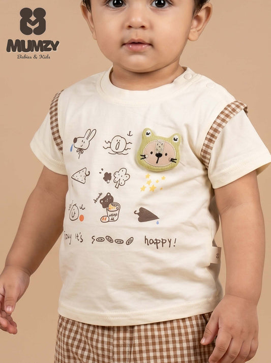 Imported 2-Piece Baby Boy Summer Short Set