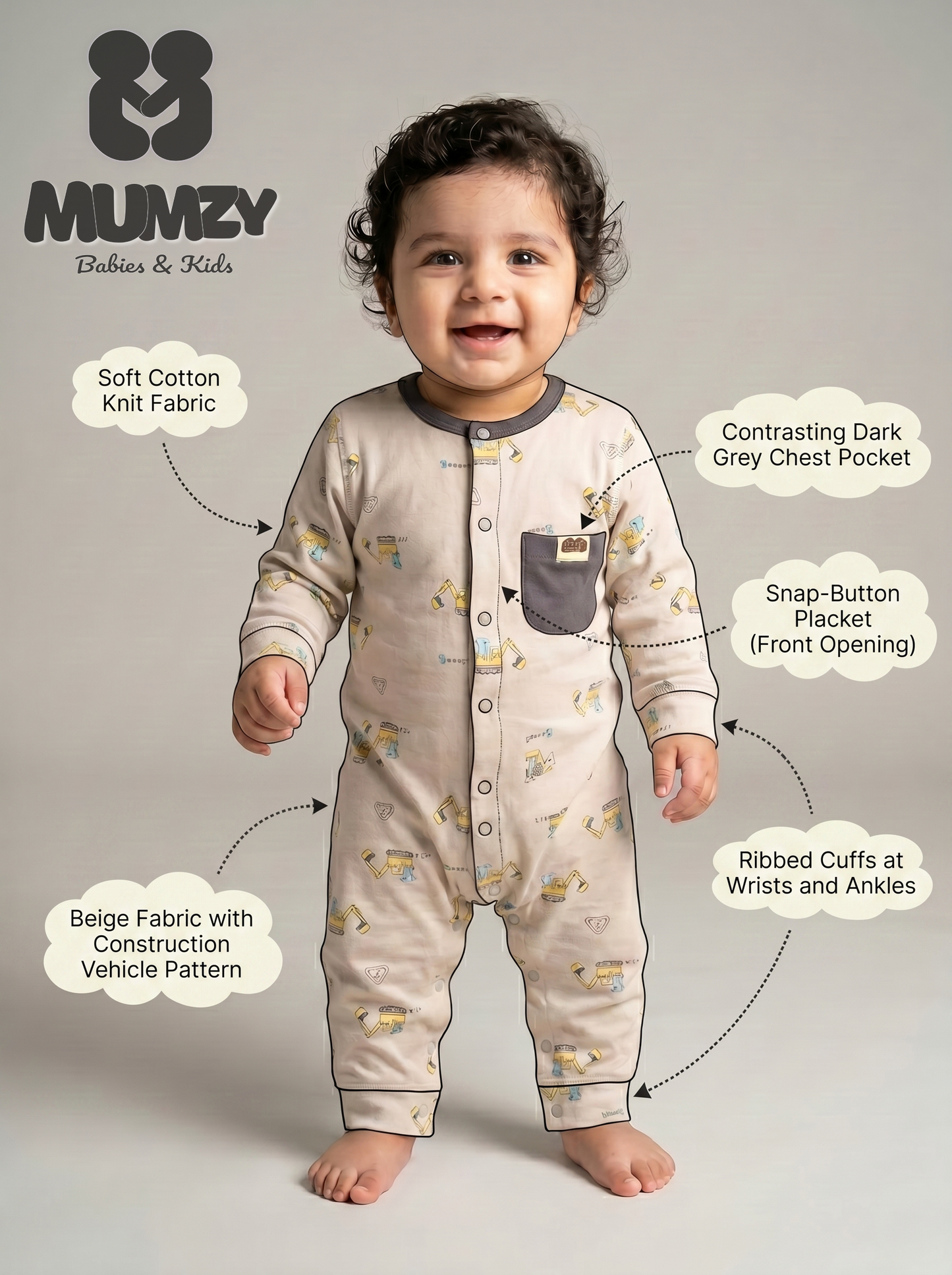 Imported Baby Light Summer Rompers