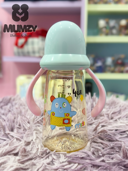 Yes 300ml Baby Bottle with Alien style and Soft Imported Silicone Nipple