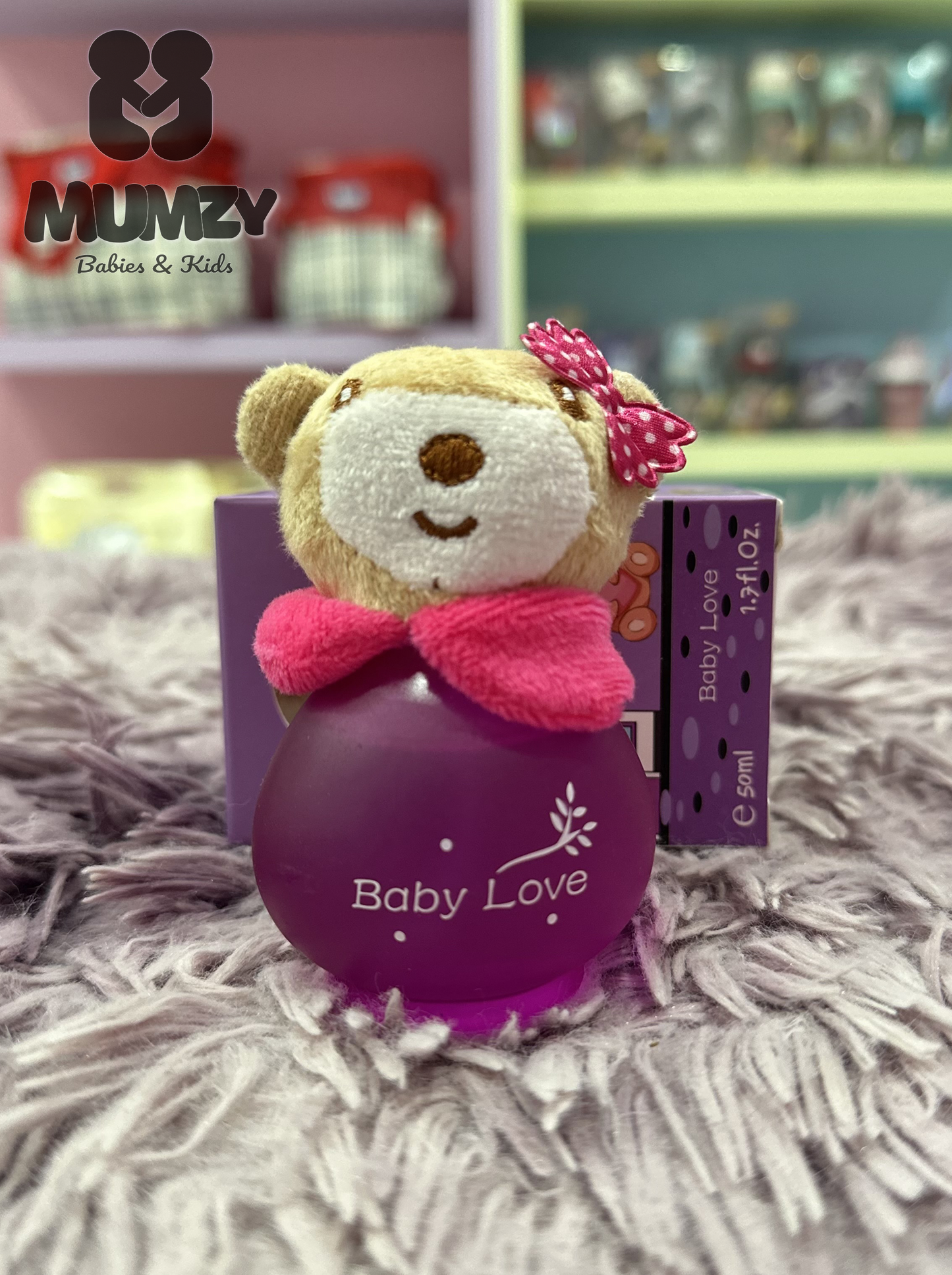 MUMZY Sweet Animal Plush Cap Baby Fragrance Collection (50ml)
