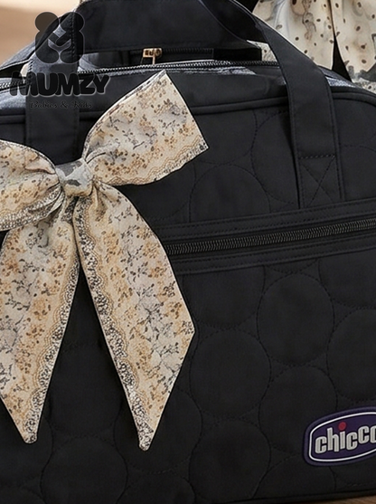 Chicco 3-Piece Quilted Diaper Bag Set | Maternity Travel Tote