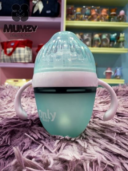 Only Silicon Baby Bottle with Soft Imported Silicone Nipple and Body