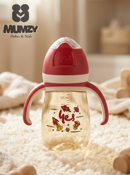 Yes 210ml Baby Bottle with Soft Imported Silicone Nipple