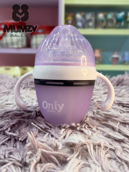 Only Silicon Baby Bottle with Soft Imported Silicone Nipple and Body