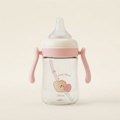 First Steps 330ml Wide Mouth Baby Bottle with Soft Silicone Nipple and Filtered Pipe — gallery 4