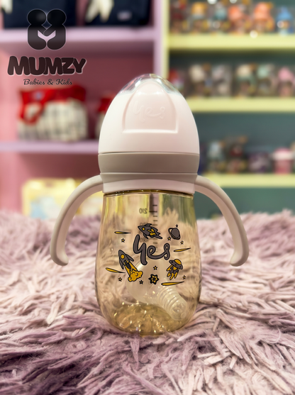 Yes 210ml Baby Bottle with Soft Imported Silicone Nipple