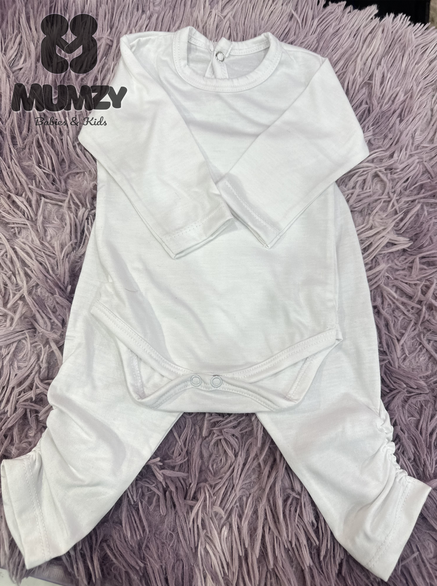 MUMZY Elegant Baby Girl Dress & Layering Set (5-Piece)