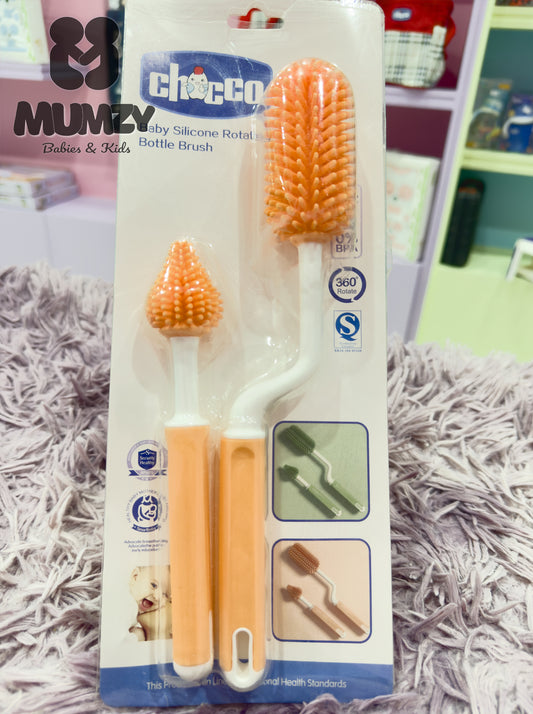 Baby Silicon Rotate Bottle Brush Cleaner
