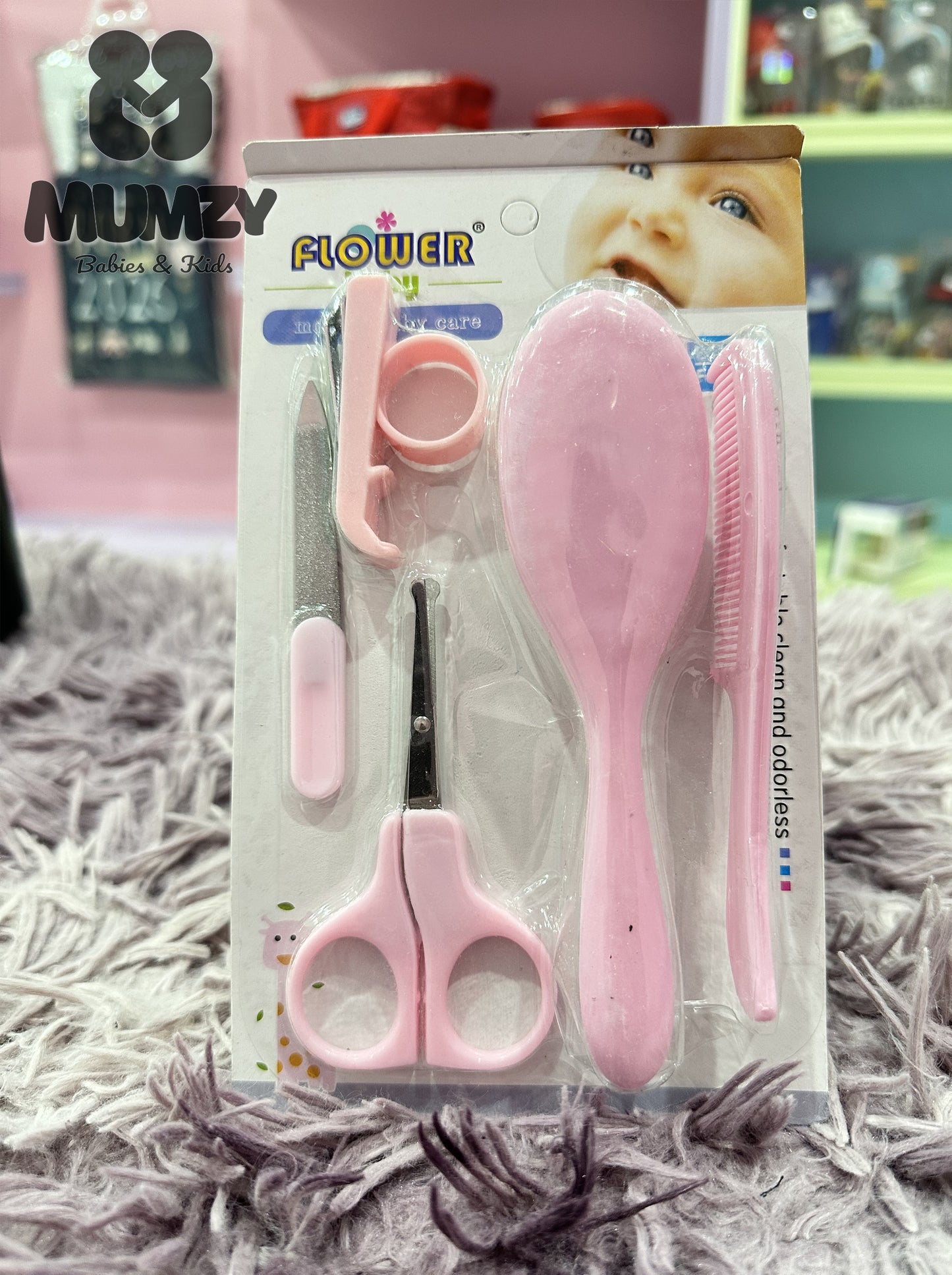 5-Piece Baby Hair and Nail Care Set