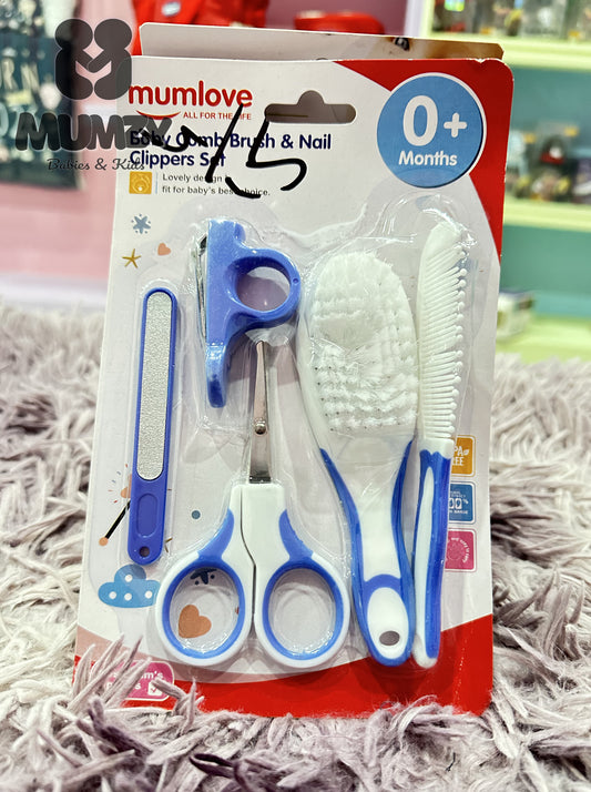 Mumlove 5-Piece Baby Hair and Nail Care Set