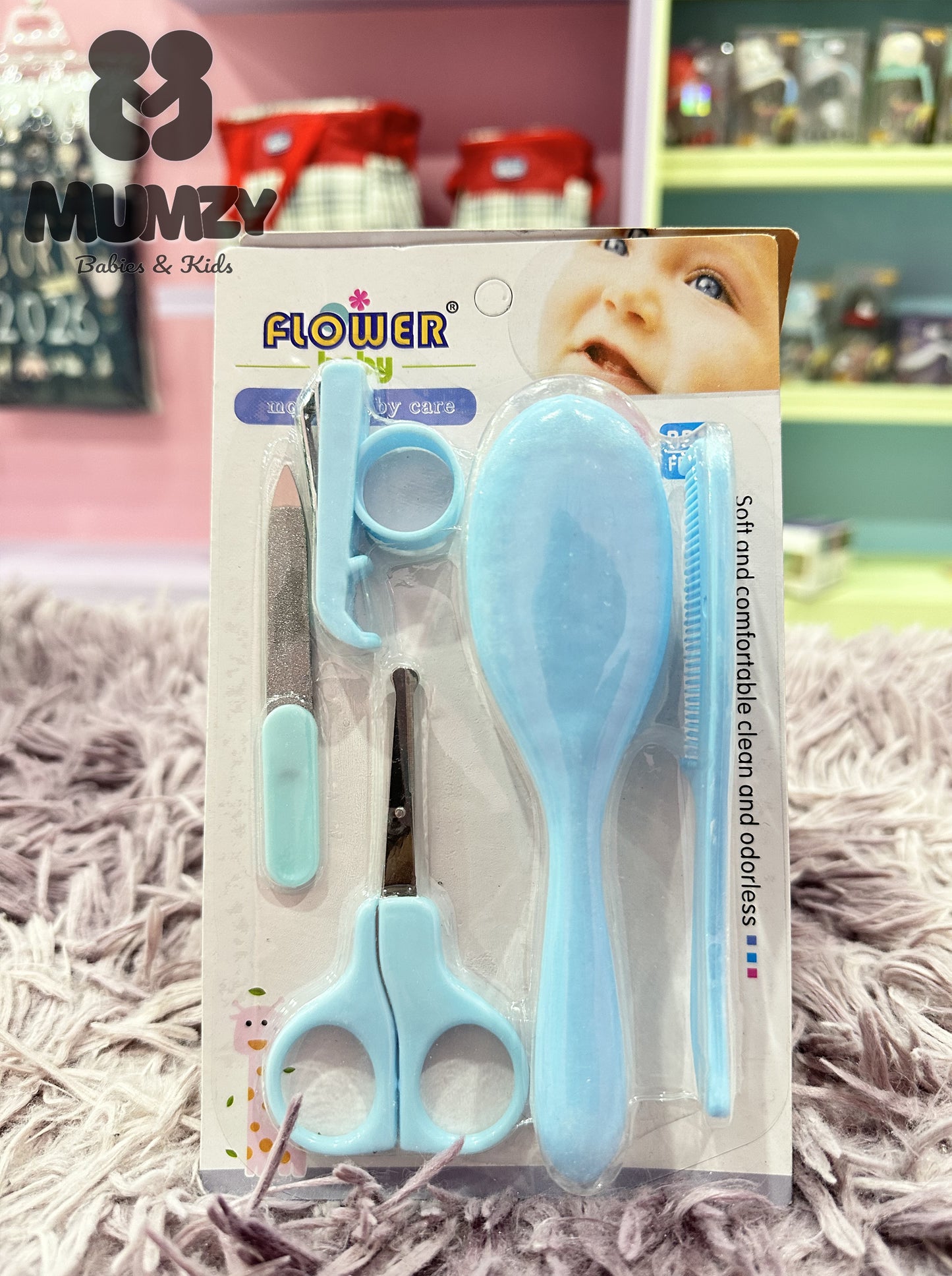 5-Piece Baby Hair and Nail Care Set