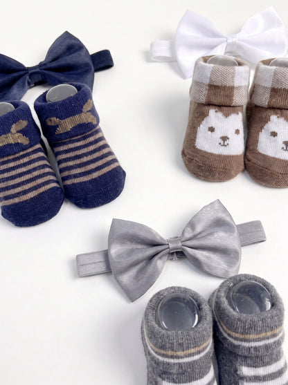 6-Piece Headband & Sock Gift Set