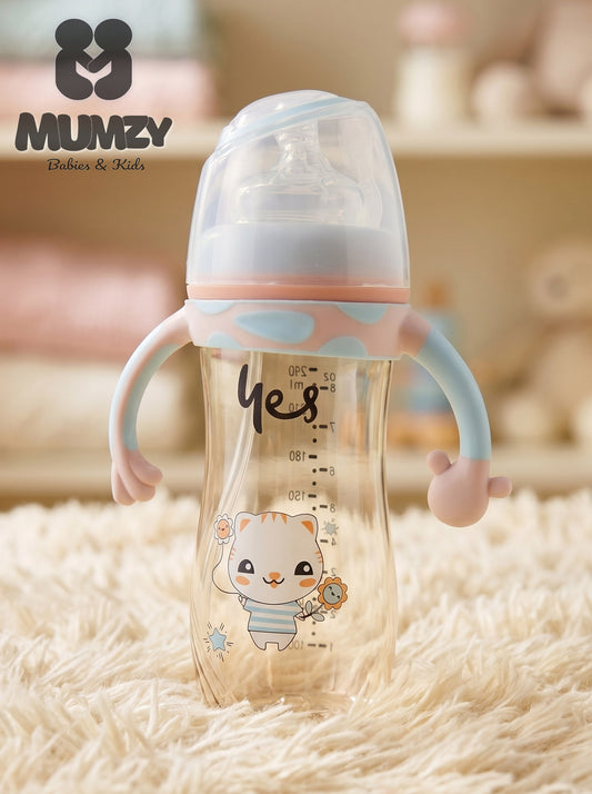 Yes 240ml Baby Bottle with Soft Silicone Nipple
