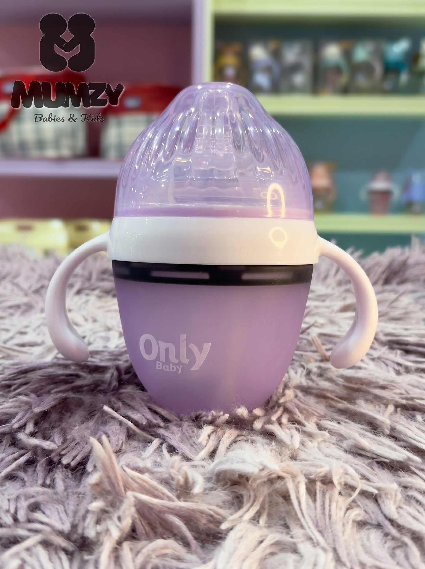Only Silicon Baby Bottle with Soft Imported Silicone Nipple and Body