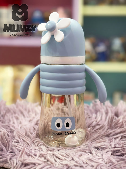 First Steps 300ml Wide Mouth Baby Bottle with Soft Silicone Nipple