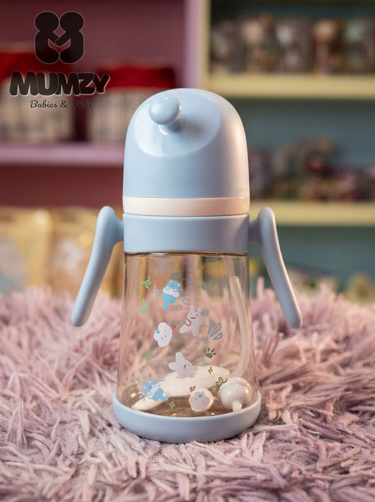 First Steps 240ml Wide Mouth Baby Bottle with Soft Silicone Nipple