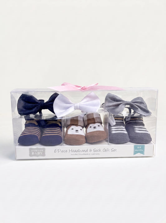 6-Piece Headband & Sock Gift Set